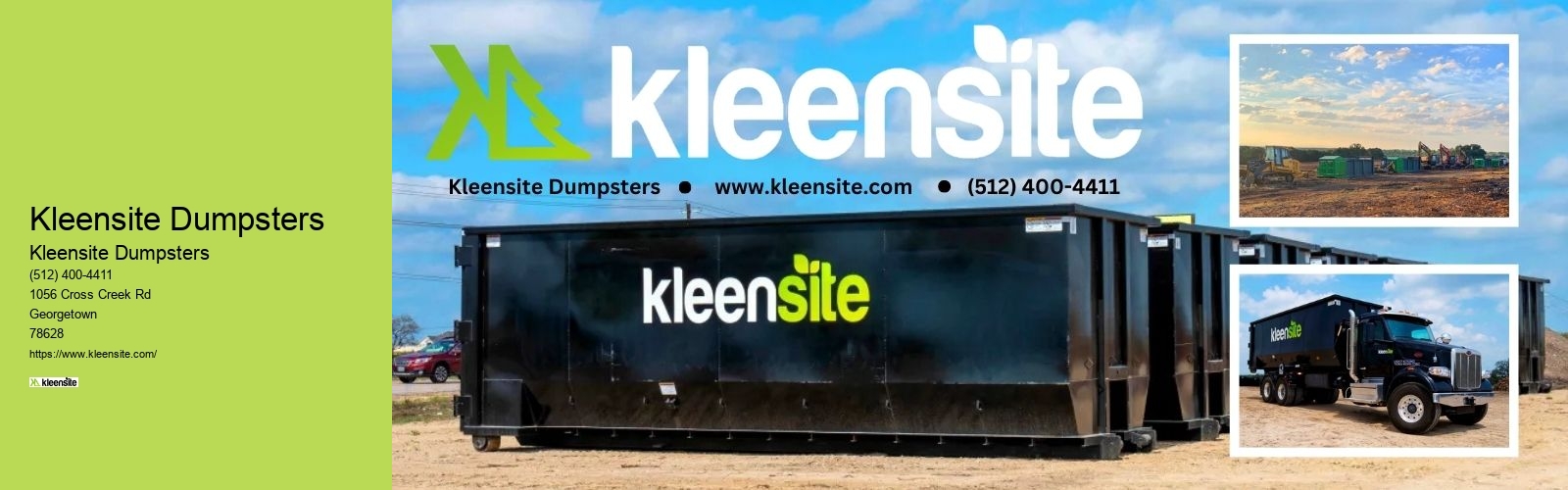 Kleensite Dumpsters