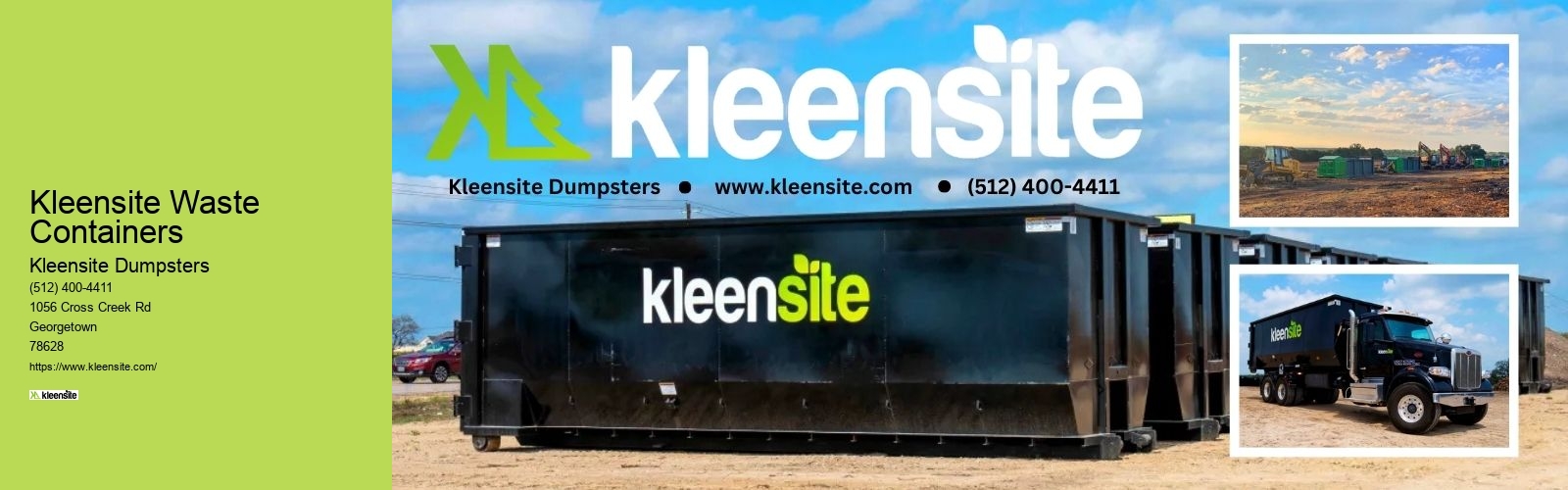 Kleensite Waste Containers